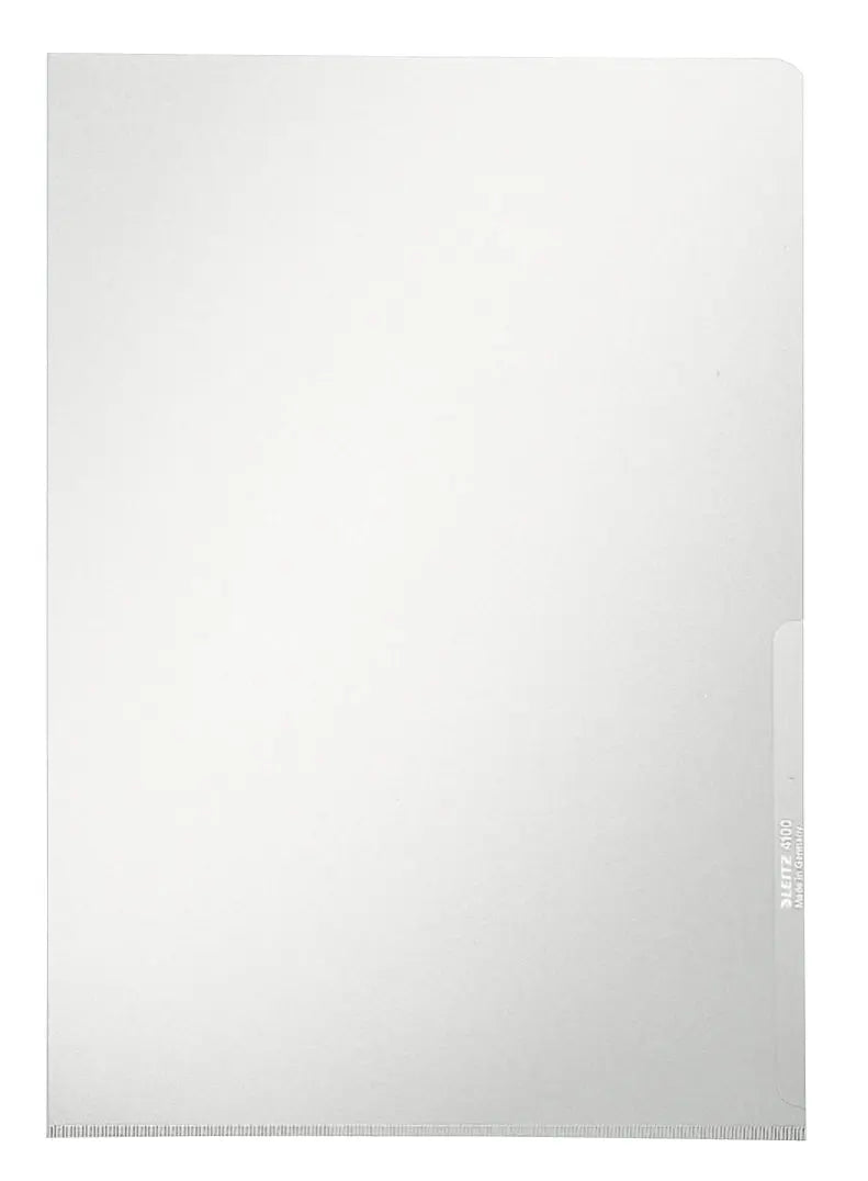 LEITZ Sichtmappe Premium PVC A4 4100-30-03 transparent 10 Stück Idealshop