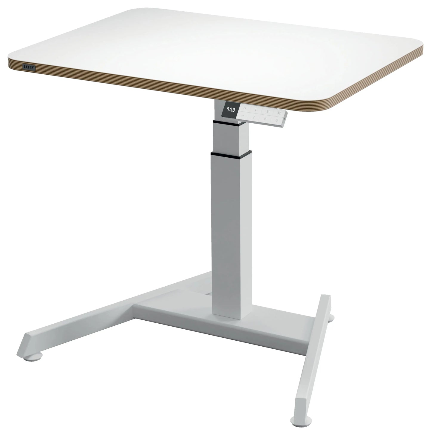 LEITZ Sitz-/Stehtisch ERGO 6534-00-01 elektrisch höhenverstellbar Idealshop