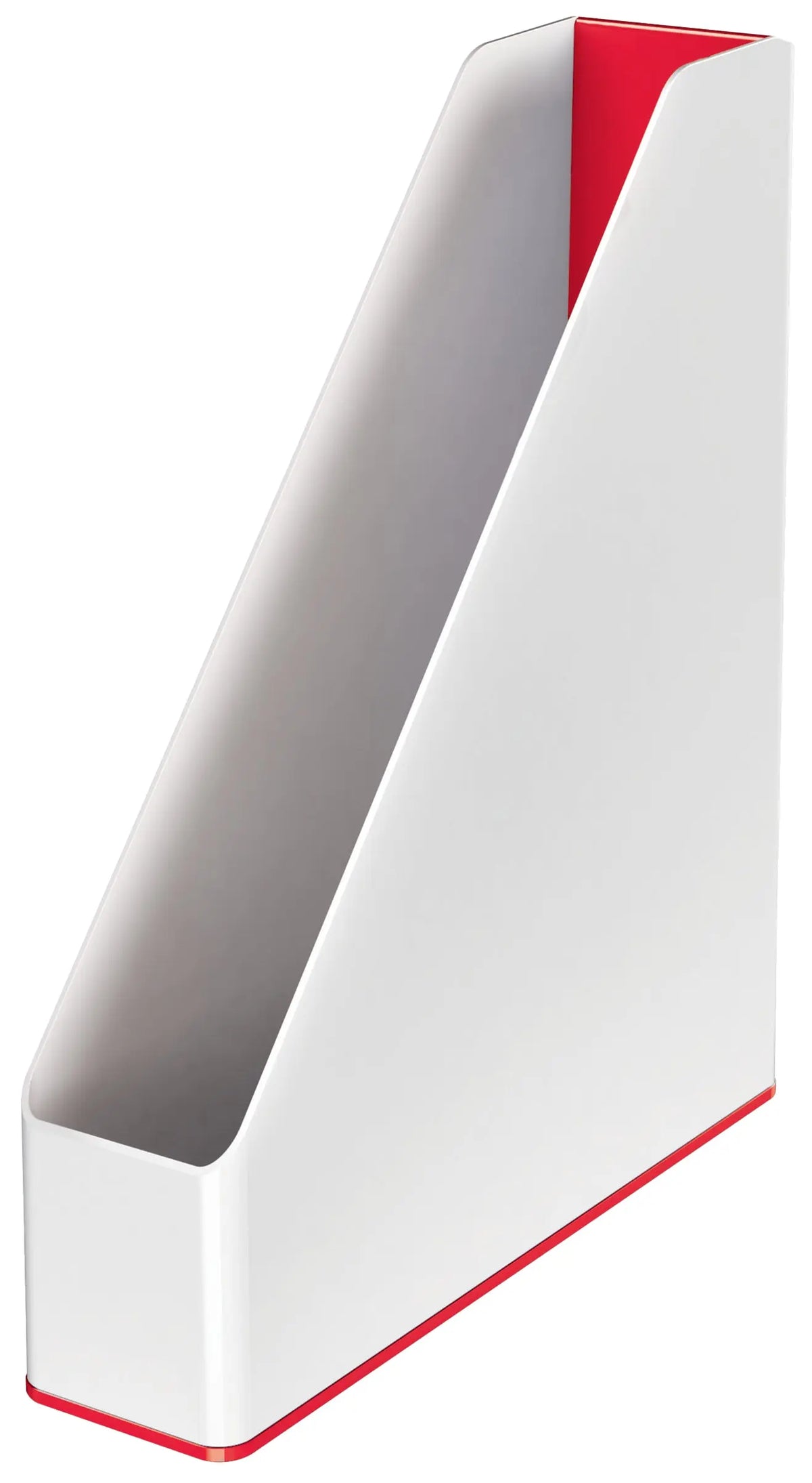 LEITZ Stehsammler WOW A4 5362-10-26 weiss/rot Idealshop