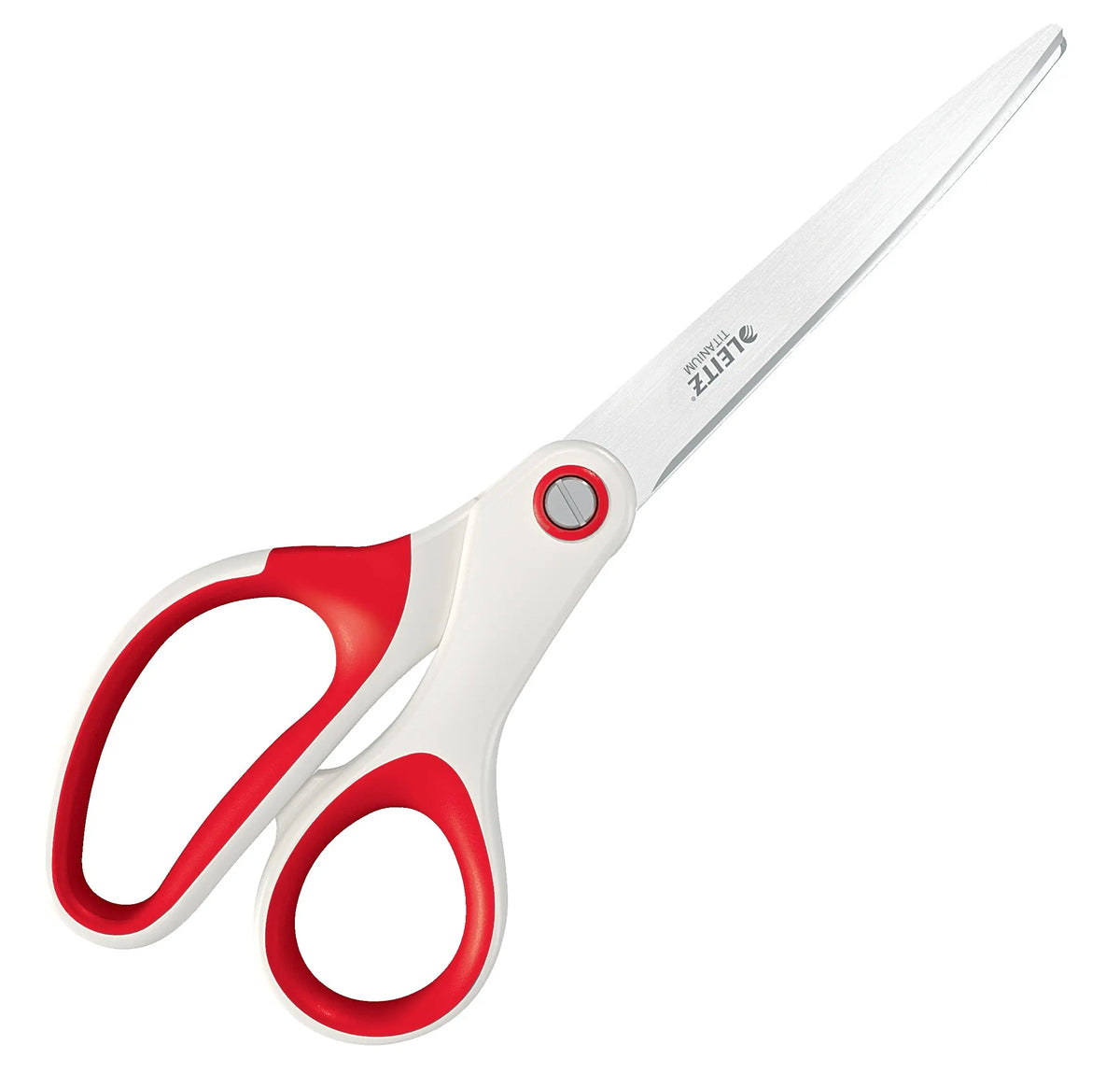 LEITZ Titan Schere WOW 5319-20-26 weiss/rot 20.5 cm Idealshop