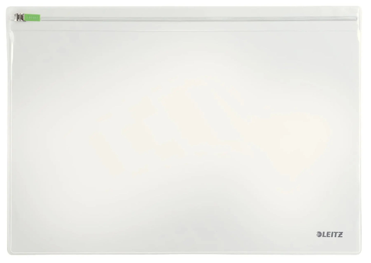LEITZ Zip-Verschlusstasche L 40090000 transparent 2 Stück Idealshop