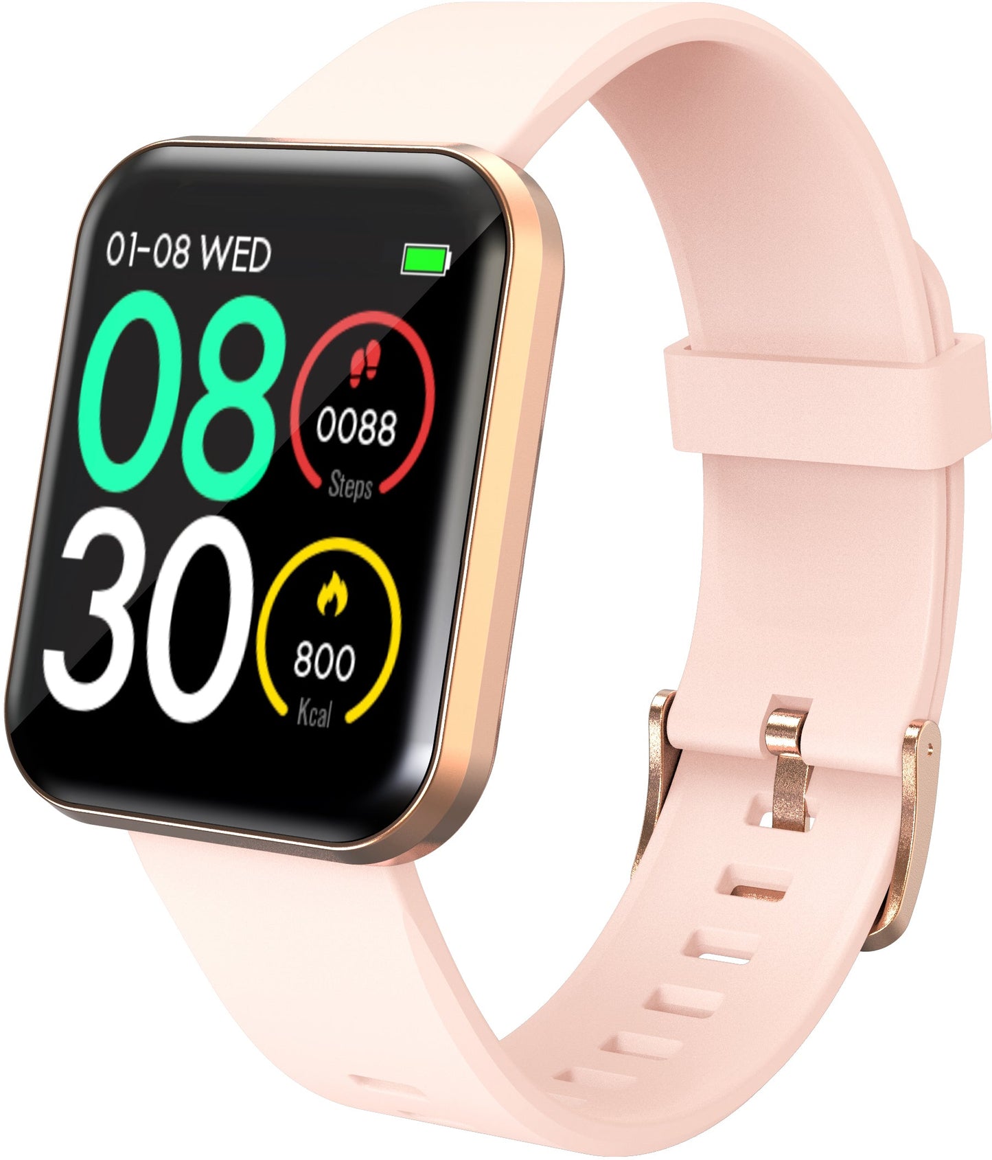 LENOVO Smartwatch E1 Pro pink/gold E1 PRO-GD Idealshop