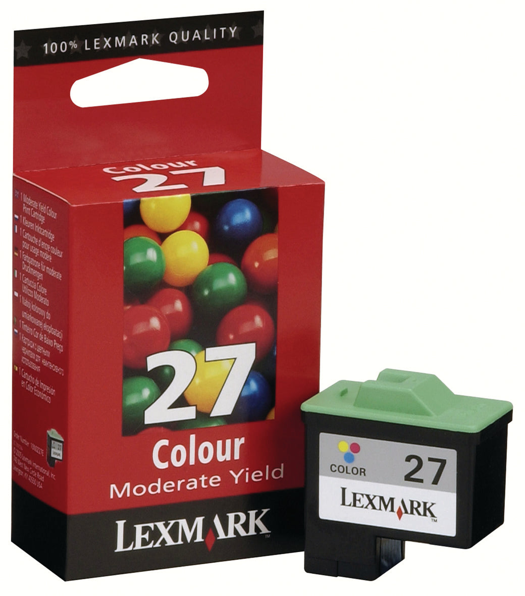 LEXMARK Tintenpatrone 27 HY color Idealshop