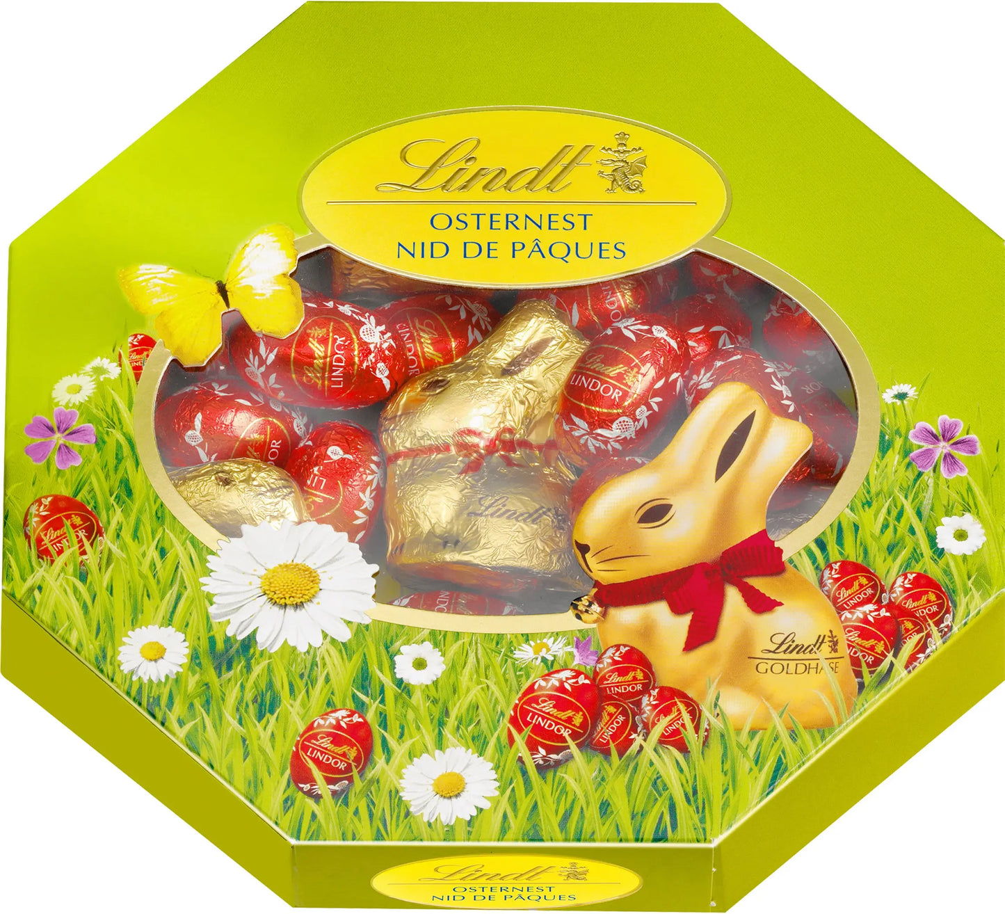 LINDT Goldhase + Lindor Nest Idealshop