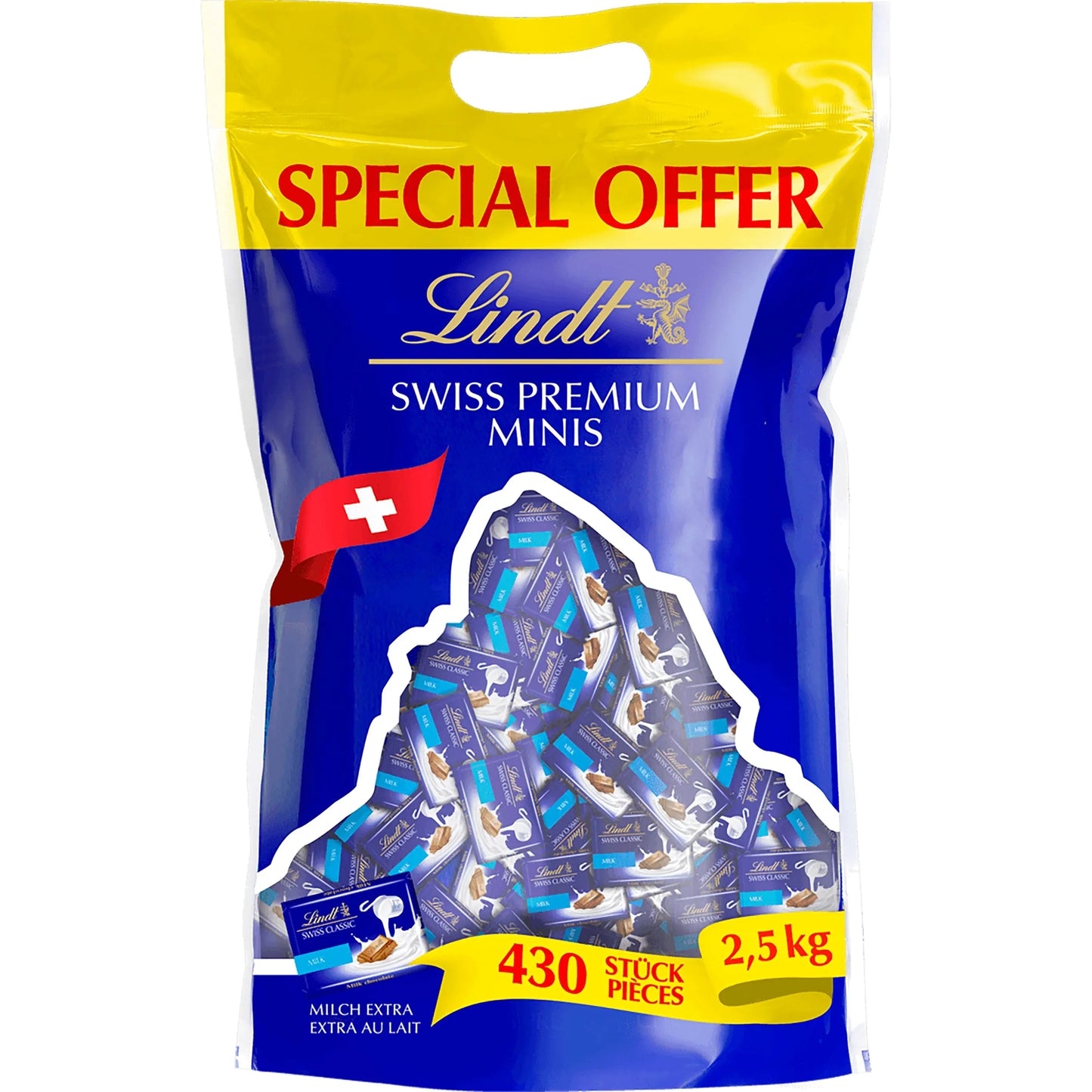 LINDT Napolitains 467601 Milch 2500g Idealshop