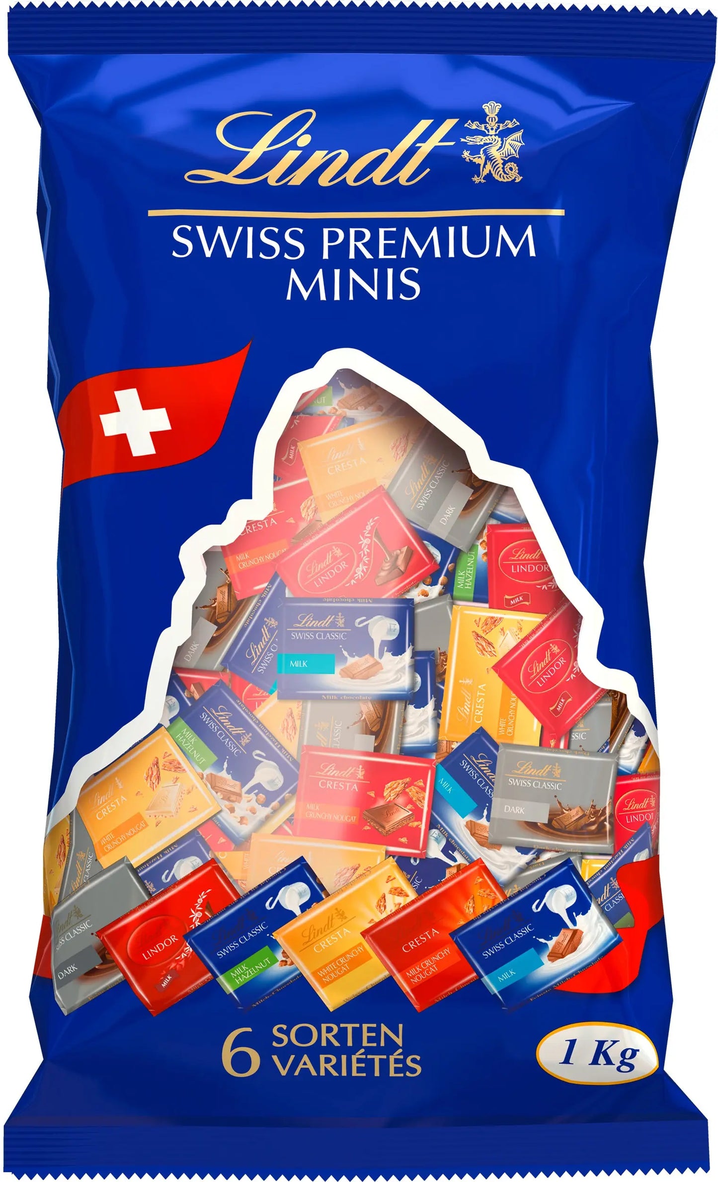 LINDT Napolitains 491078 Assortiert 1000g Idealshop