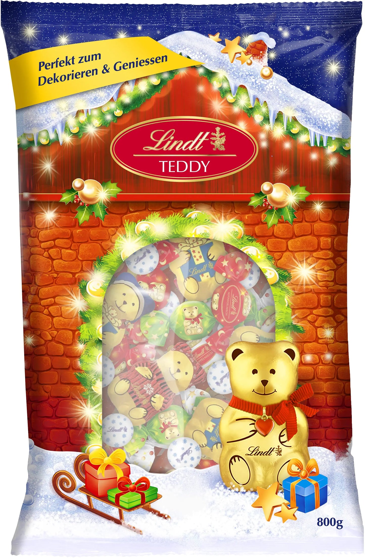 LINDT Teddy Weihnachtsmischung Idealshop
