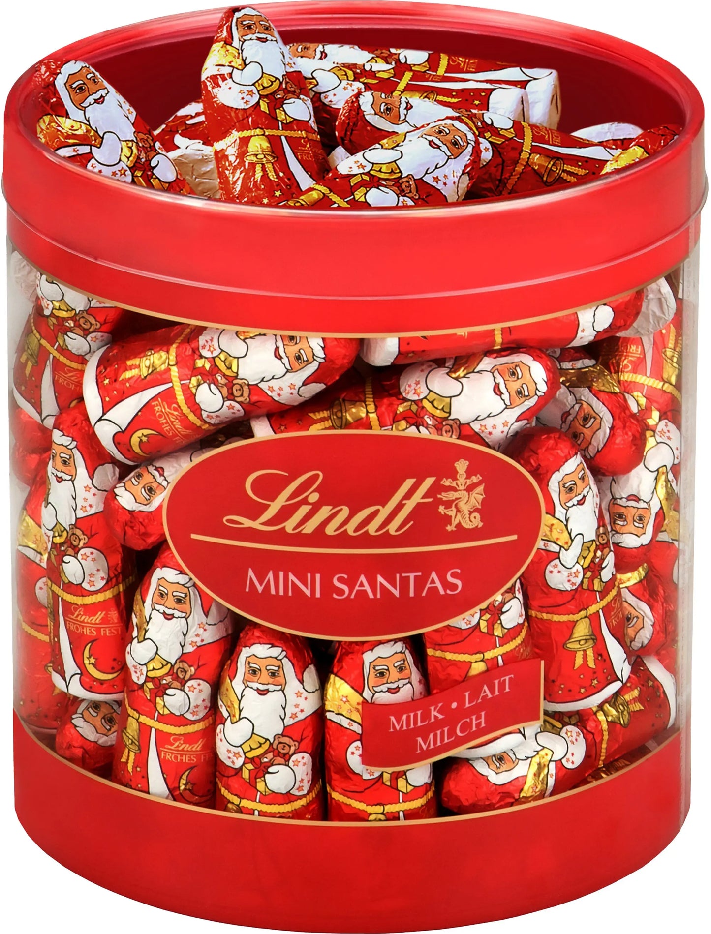 LINDT Weihnachtsmann Mini Milch Idealshop