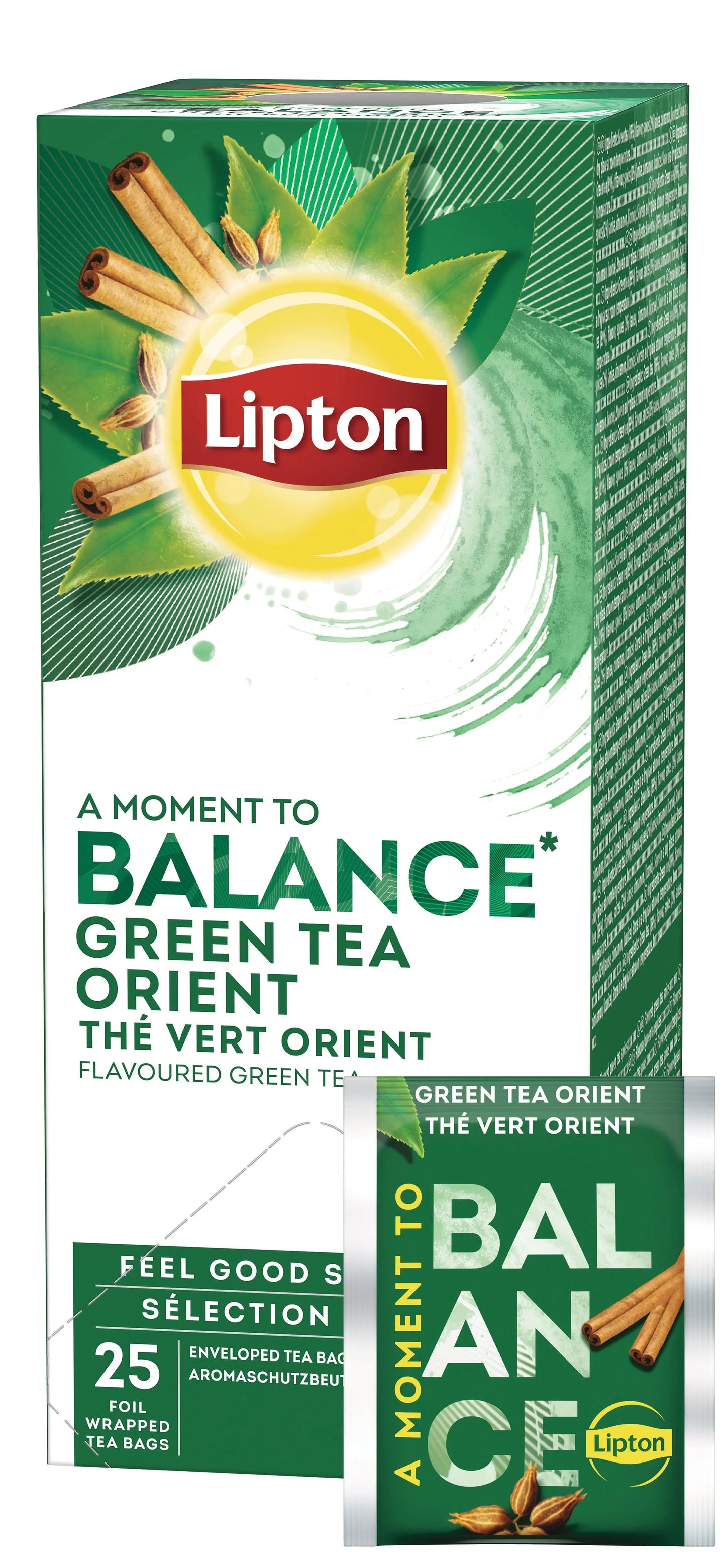 LIPTON Grüner Tee Orient 4000731 25 Beutel Idealshop