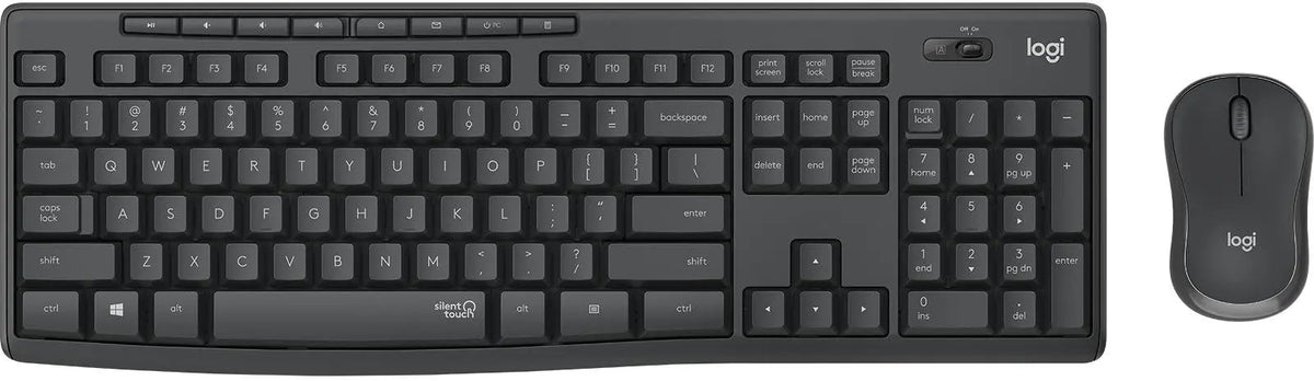 LOGITECH Tastatur-Maus-Set MK295 920-009796 Graphite CH-Layout Idealshop