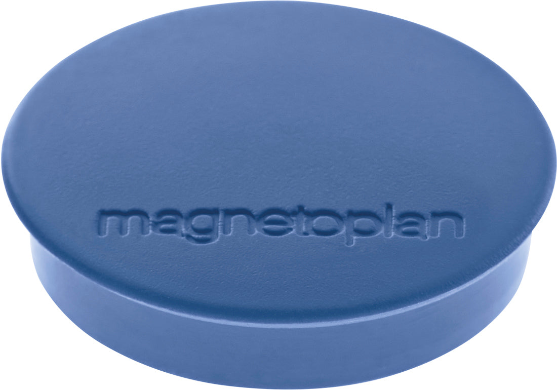 MAGNETOPLAN Magnet Discofix Standard 30mm 1664214 dunkelblau, ca. 0.7 kg 10 Stk. Idealshop