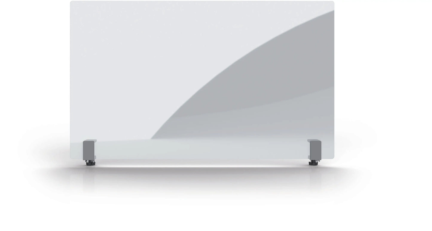 MAGNETOPLAN Hygienewand 1000x600mm 11029100 Acrylglas, mit Klemmhalter Idealshop