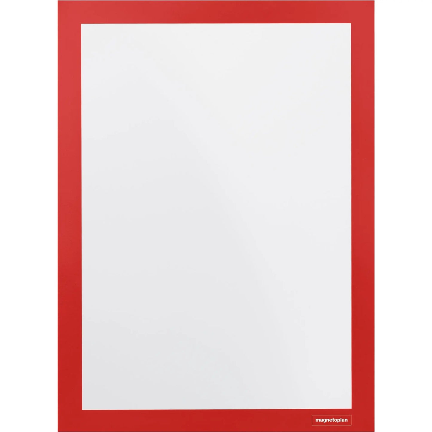 MAGNETOPLAN Magnetrahmen A4 1131906 selbstklebend, rot 2 Stk. Idealshop