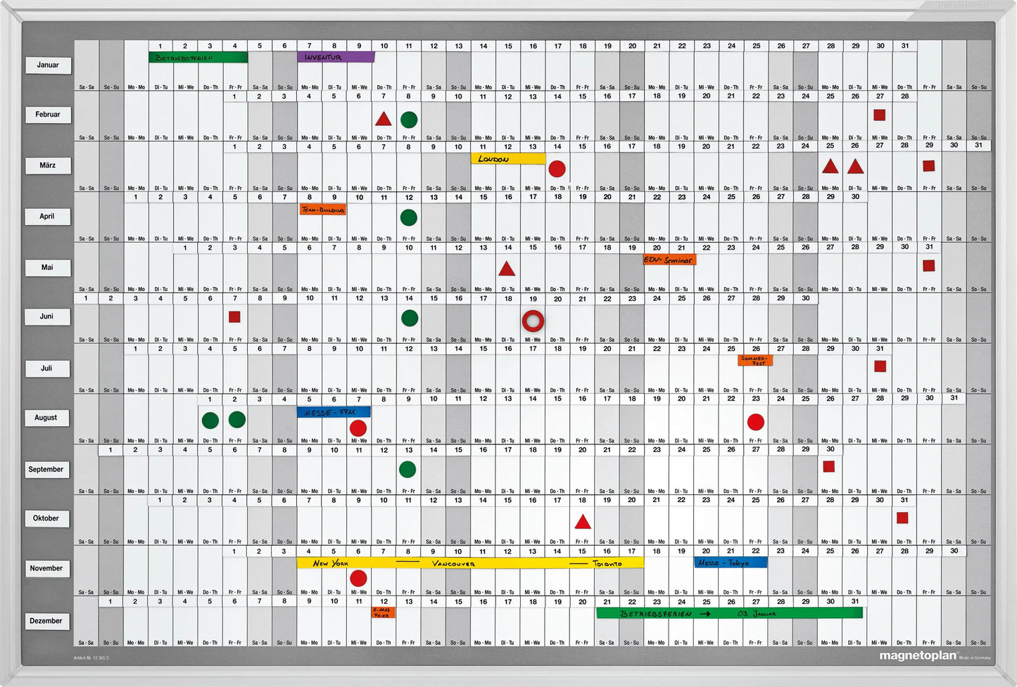 MAGNETOPLAN Plan-Set Manager 12365S Deutsch 920x625mm Idealshop