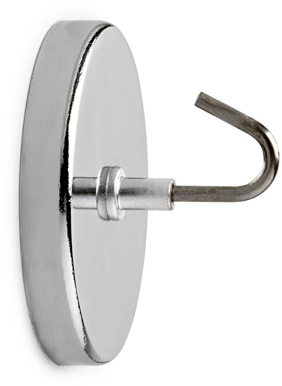 MAUL Hakenmagnet 52x31mm 3.75 silber, 9kg Idealshop