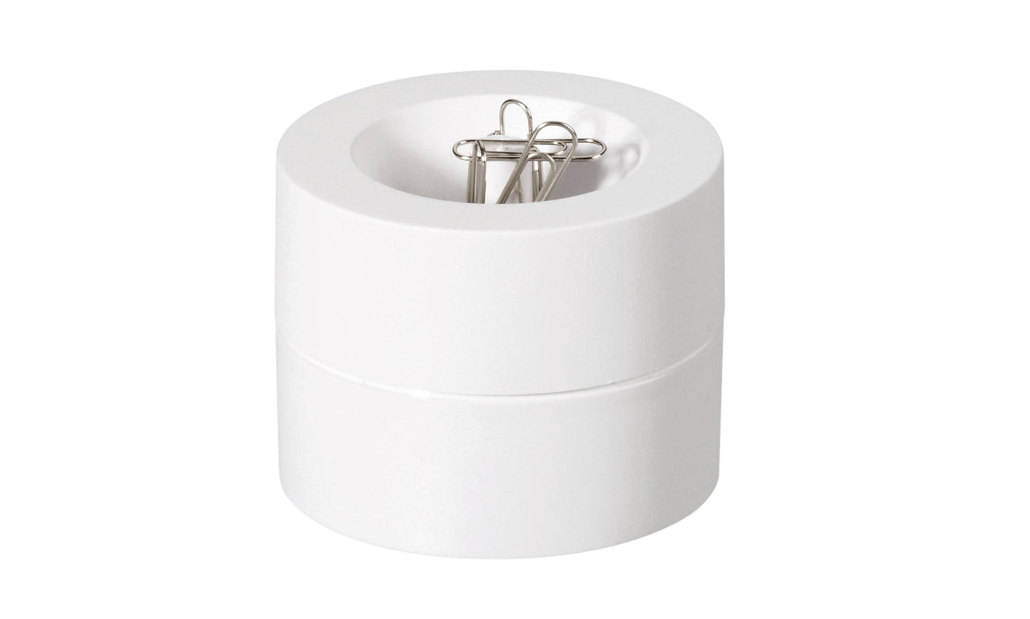 MAUL Klammernspender Eco MAULpro 4.30 7.3cm, weiss, 15 Klammern Idealshop