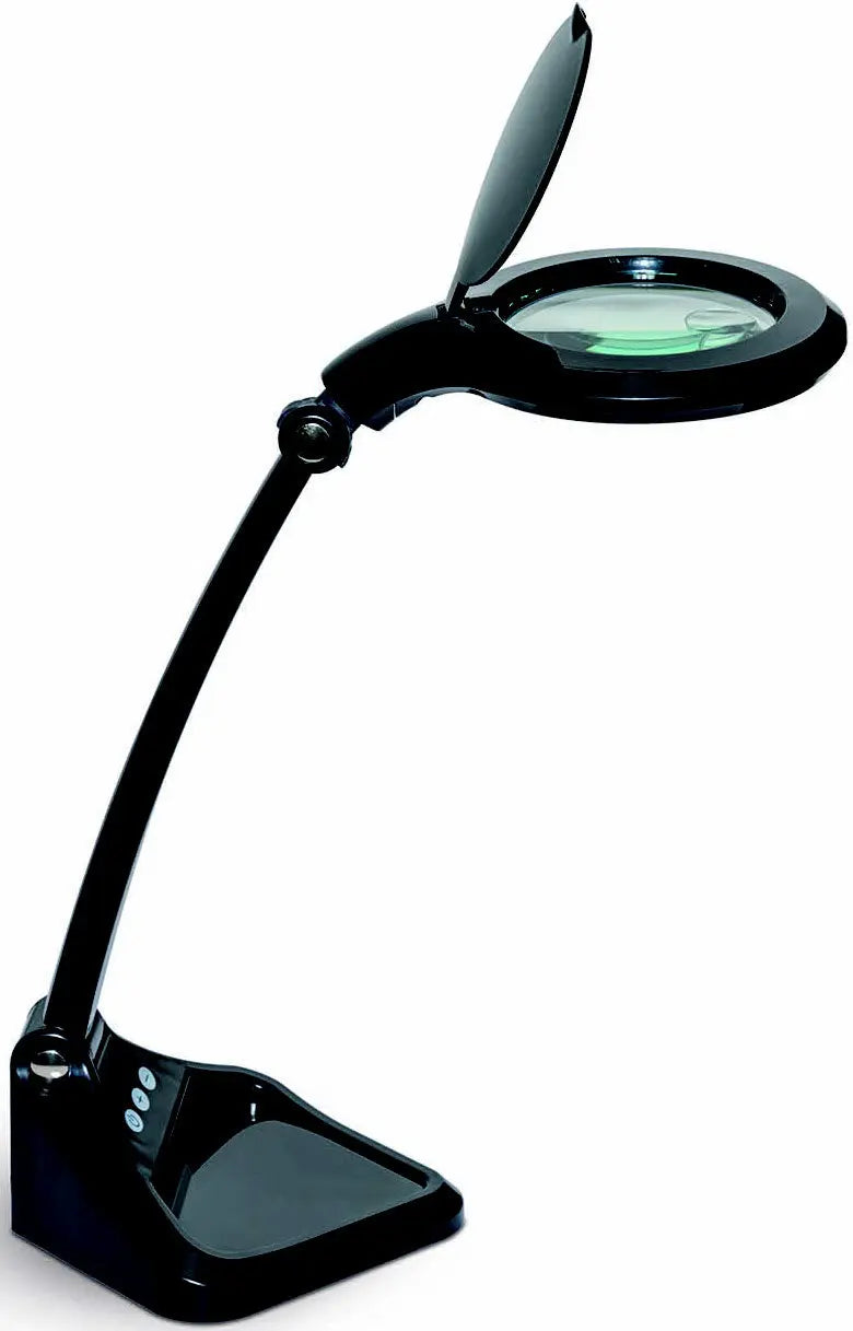 MAUL LED-Lupenleuchte 55.30 MAULiris, dimmbar, schwarz Idealshop
