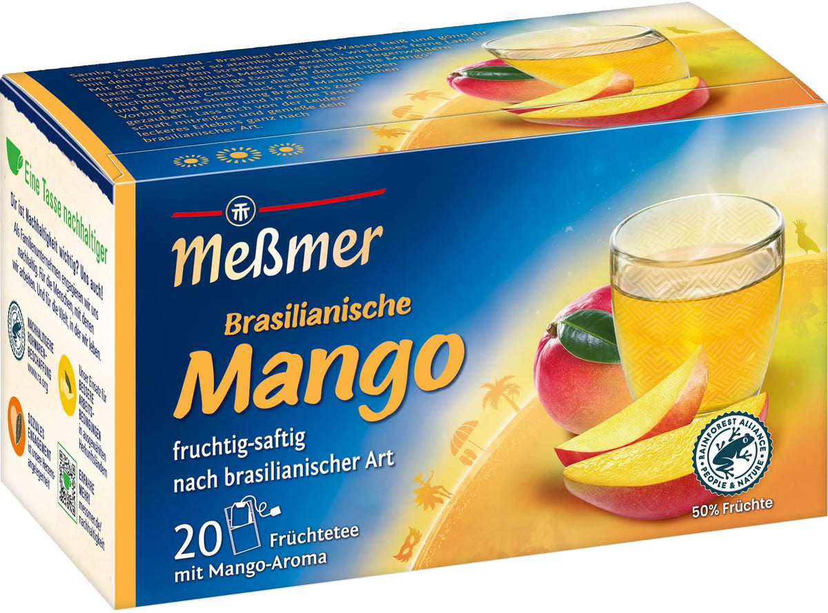 MESSMER Brasilianische Mango 10883700 Beutel 2.25g, 20 Stk. Idealshop