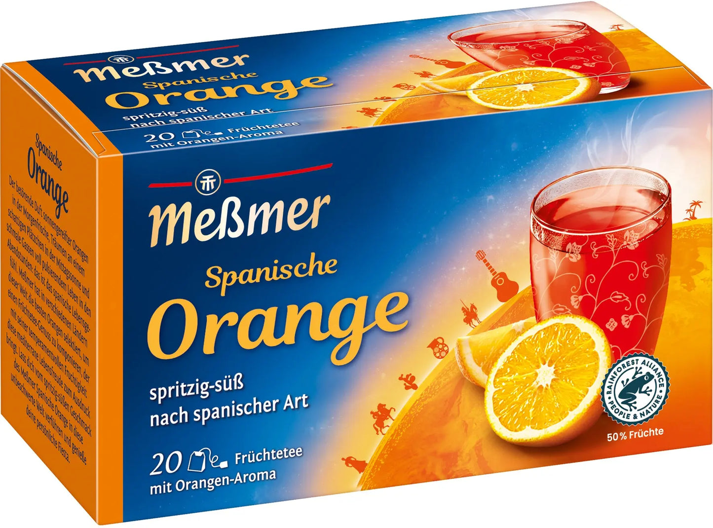 MESSMER Spanische Orange 10568701 Beutel 2.5g, 20 Stk. Idealshop