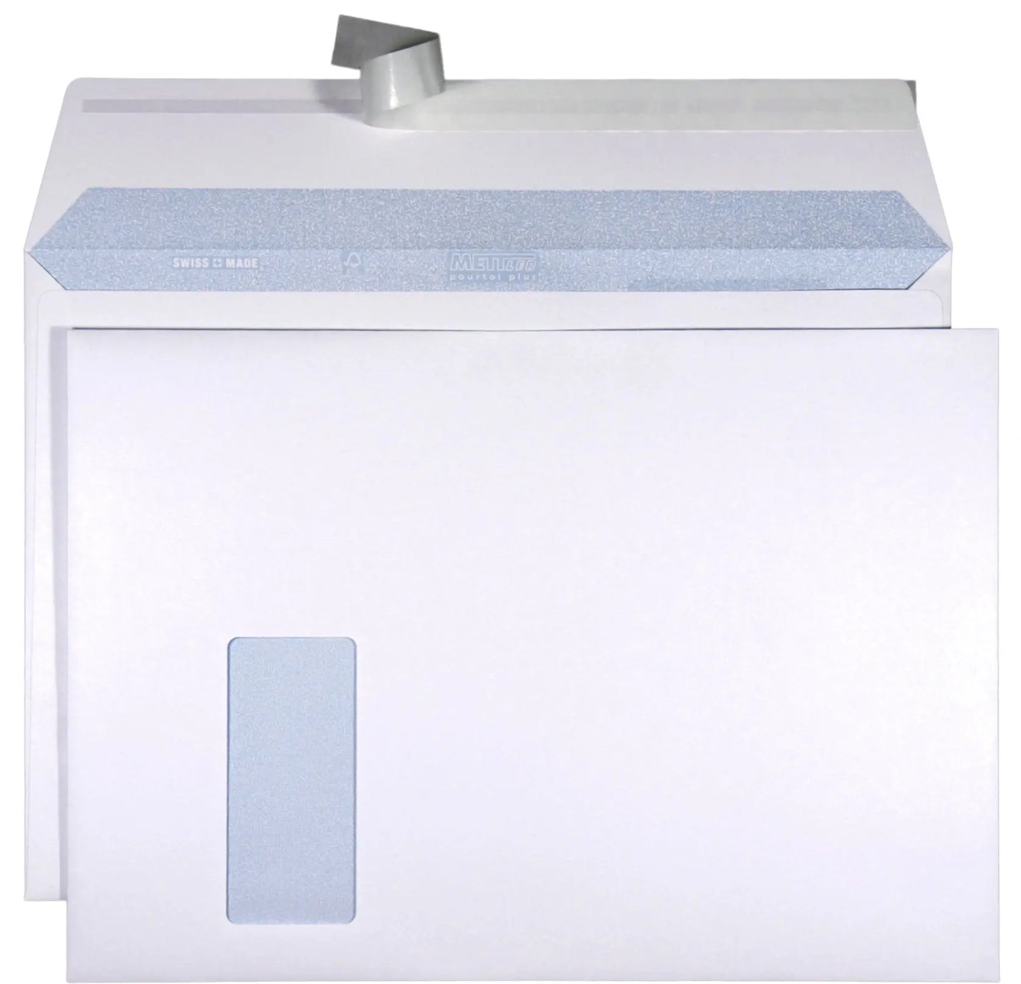 METTLER Couvert Fenster links C4 9065-LASER 120g, ultraweiss 250 Stk. Idealshop
