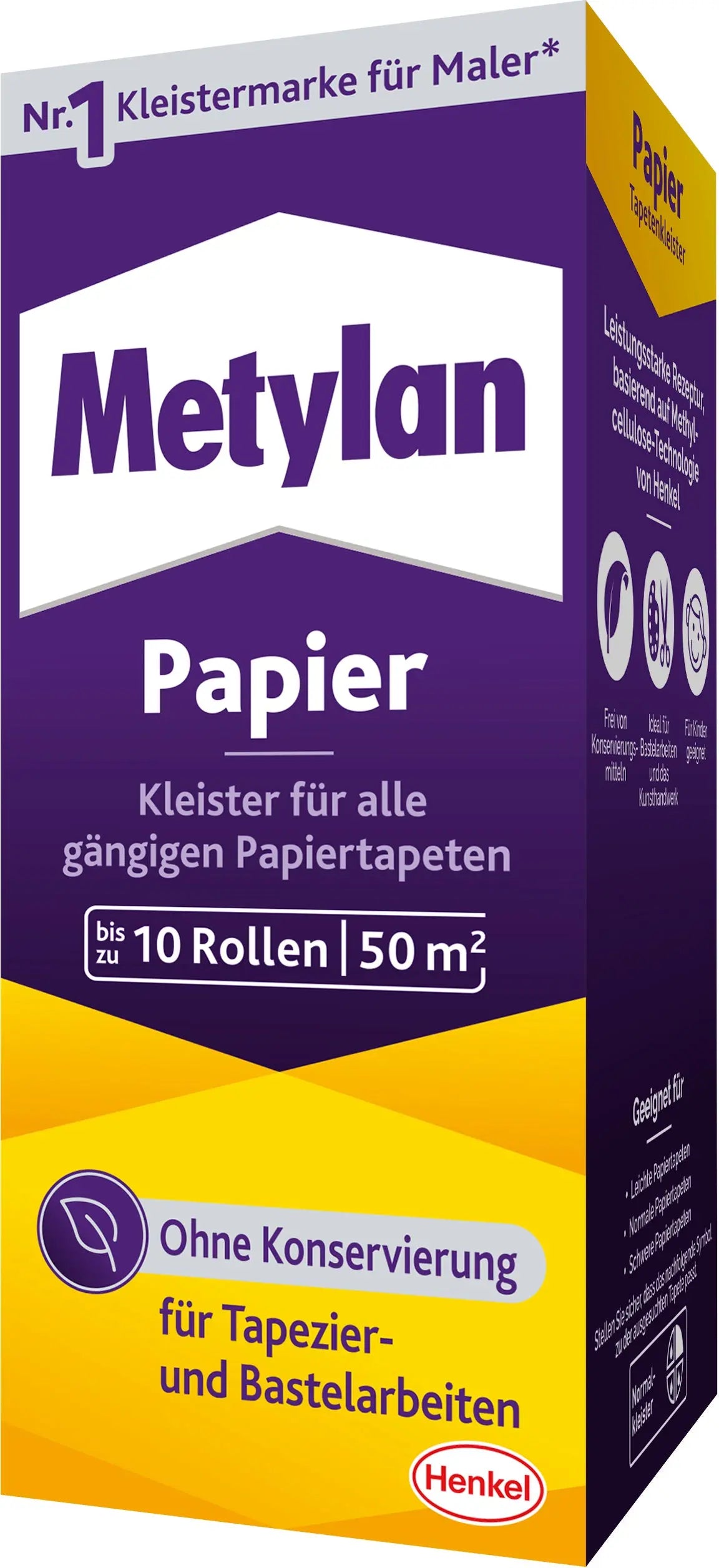 METYLAN Tapetenkleister Papier MPP40 Idealshop