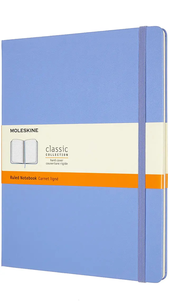 MOLESKINE Notizbuch HC XL 850833 liniert,hortensienblau,192 S. Idealshop