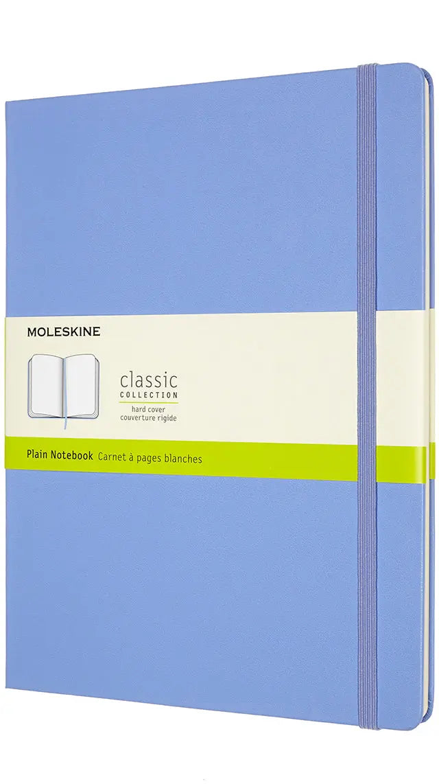 MOLESKINE Notizbuch HC XL 850840 blanko,hortensienblau,192 S. Idealshop