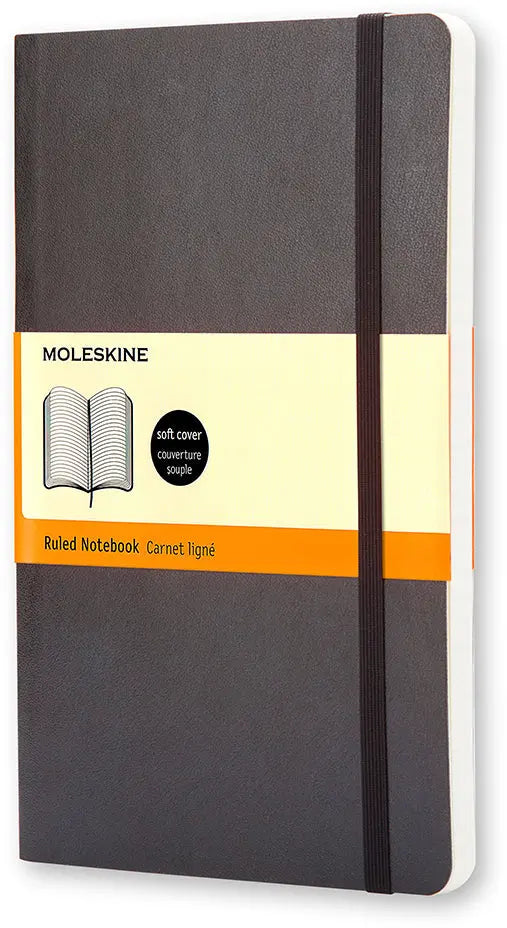 MOLESKINE Notizbuch Soft A5 716-2 liniert schwarz Idealshop