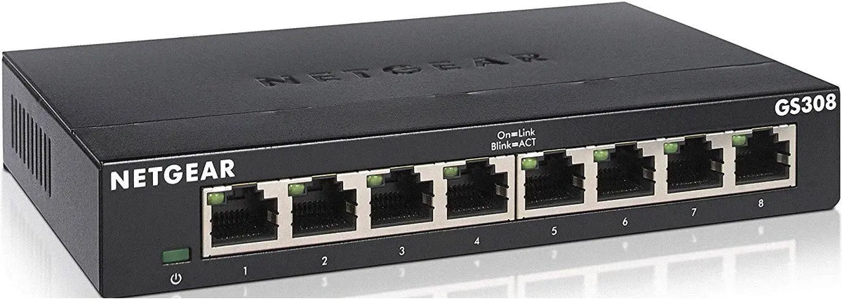 NETGEAR 8-Port GB Switch GS308-300PES ES Idealshop
