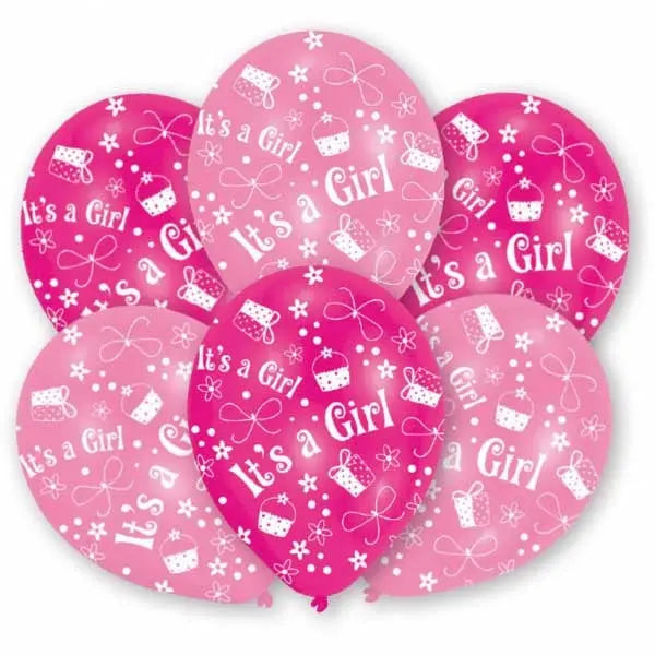 NEUTRAL Ballons It's a girl 6 Stk. Idealshop