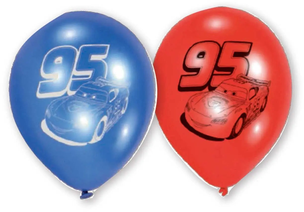 NEUTRAL Latexballons Cars 6 Stk. Idealshop