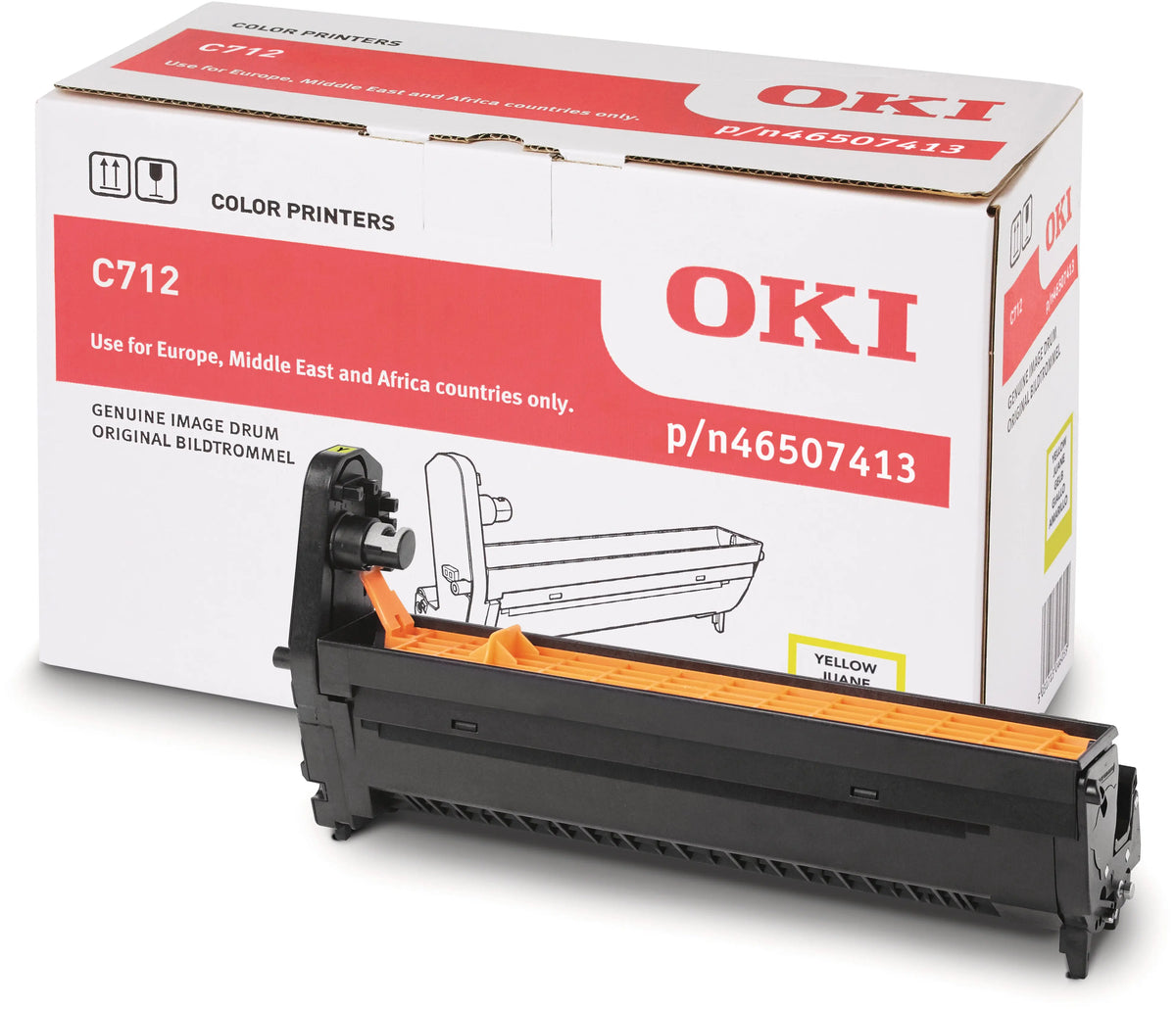 OKI Drum yellow 46507413 C712 30'000 Seiten Idealshop