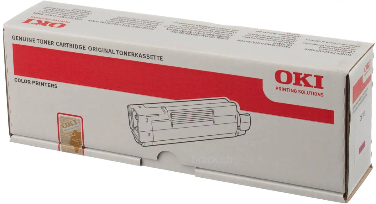 OKI Toner magenta 44315306 C610 6000 Seiten Idealshop