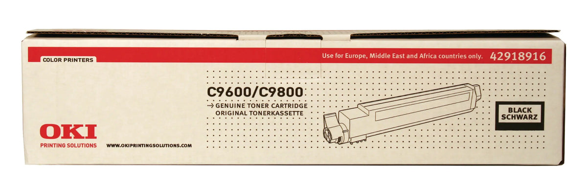 OKI Toner schwarz 42918916 C9600 15'000 Seiten Idealshop