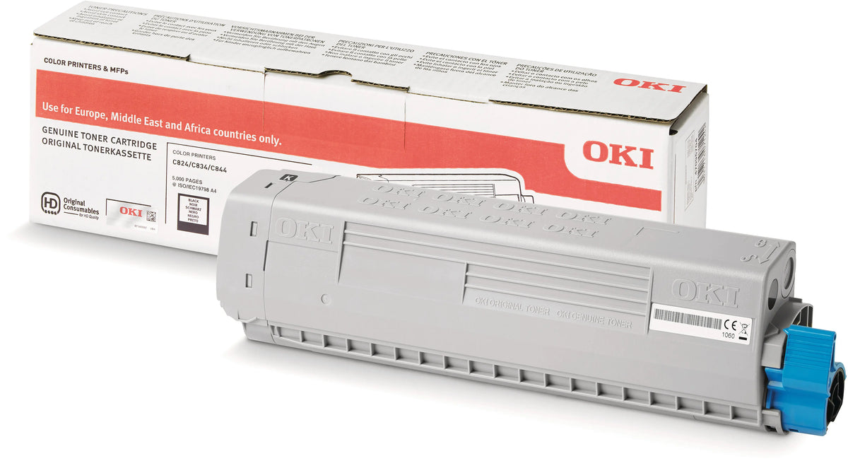 OKI Toner schwarz 47095704 C824/834/844 5000 Seiten Idealshop