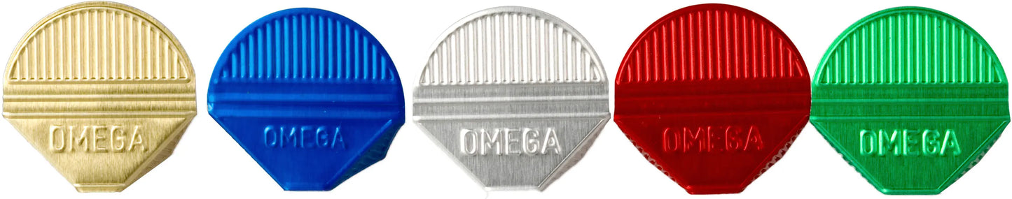 OMEGA Eckklammern 100/21 bunt assortiert 100 Stk. Idealshop
