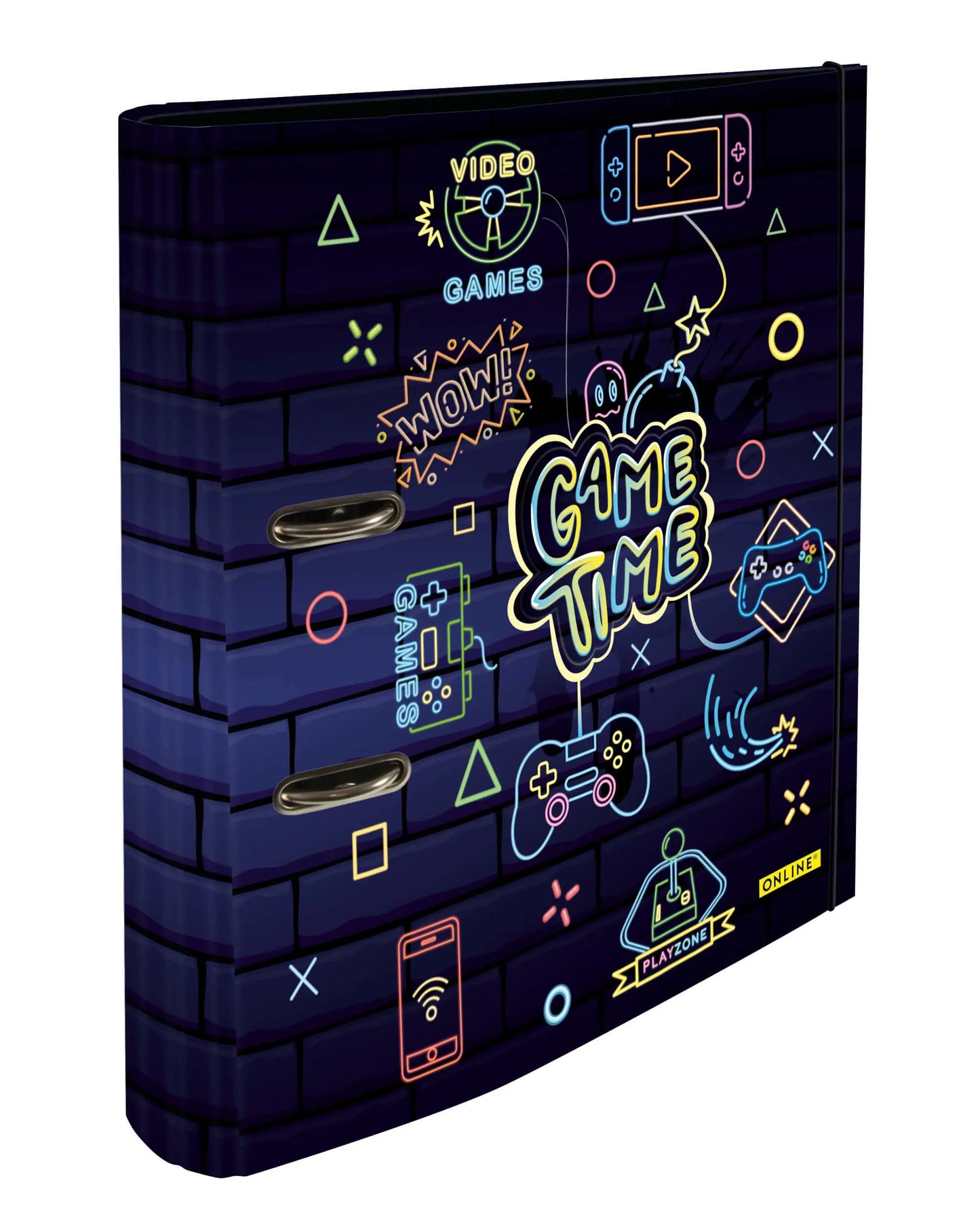 ONLINE Ordner Game Time 7cm Idealshop