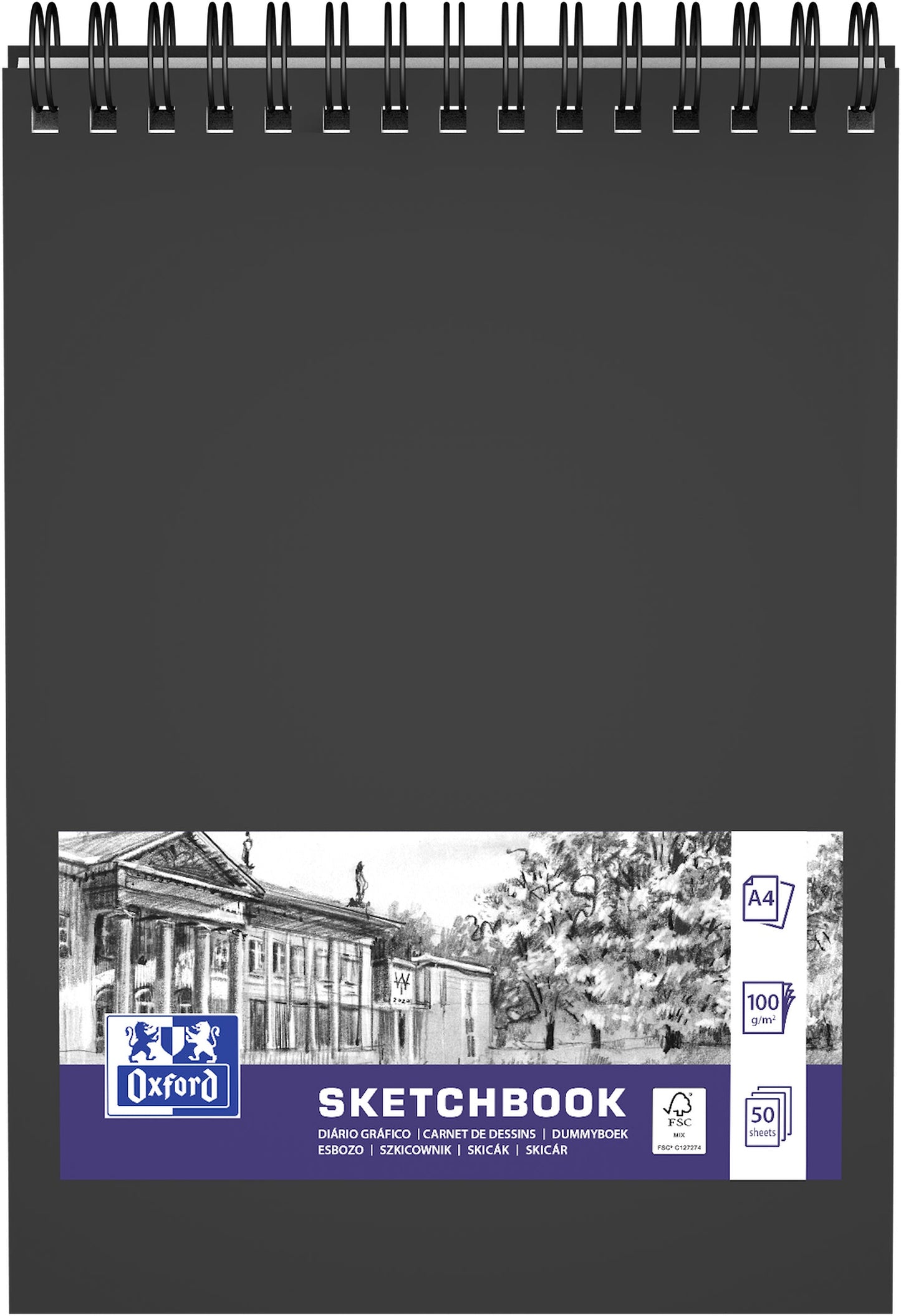 OXFORD Skizzenbuch A4 Idealshop