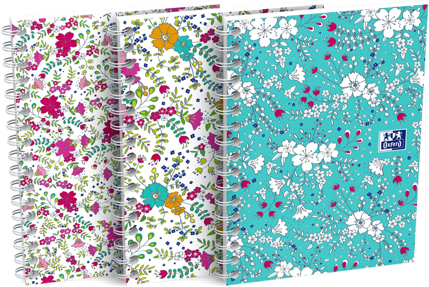 OXFORD Collegeblock ForMe Floral A6 400094826 kariert 5x5mm, 90g 50 Blatt Idealshop