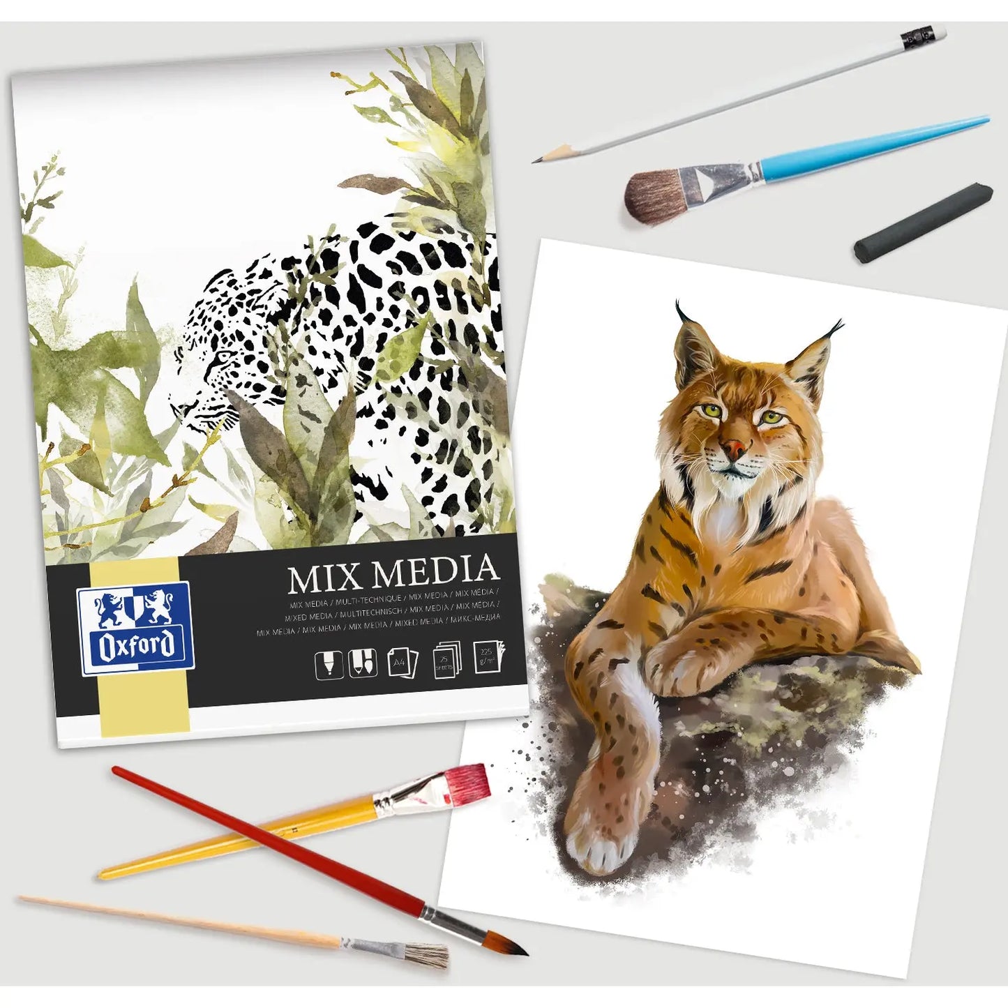 OXFORD Skizzenblock Mixed Media A3 Idealshop
