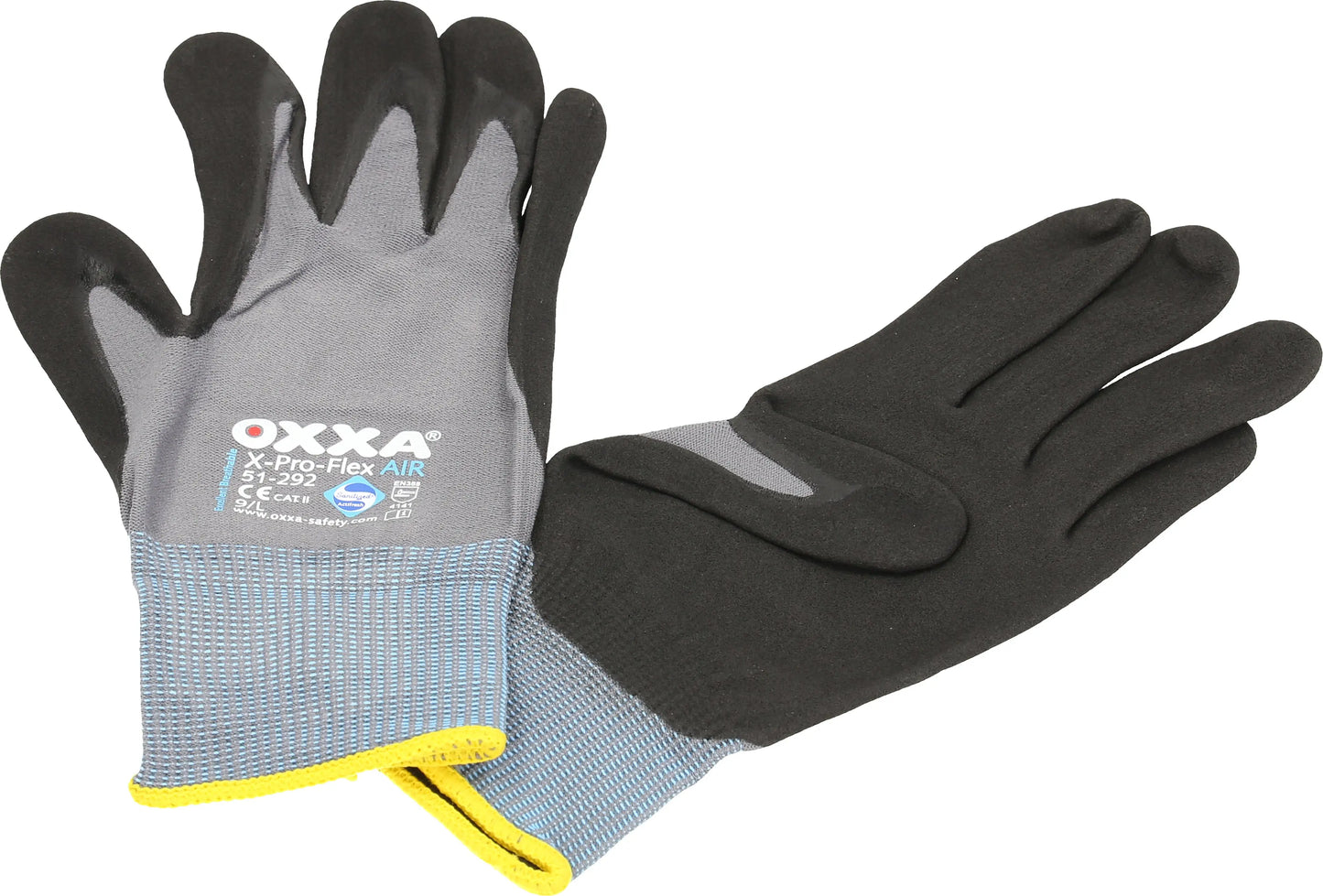 OXXA Handschuh Pro-Flex Air Gr. L 51.292.09 Nylon, schwarze Microschaumb. Idealshop