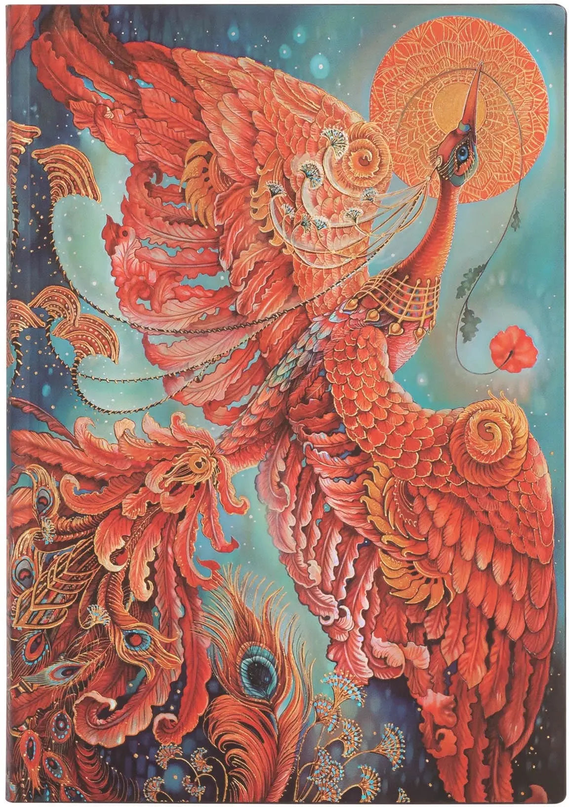 PAPERBLAN Notizbuch Feuervogel Midi Idealshop