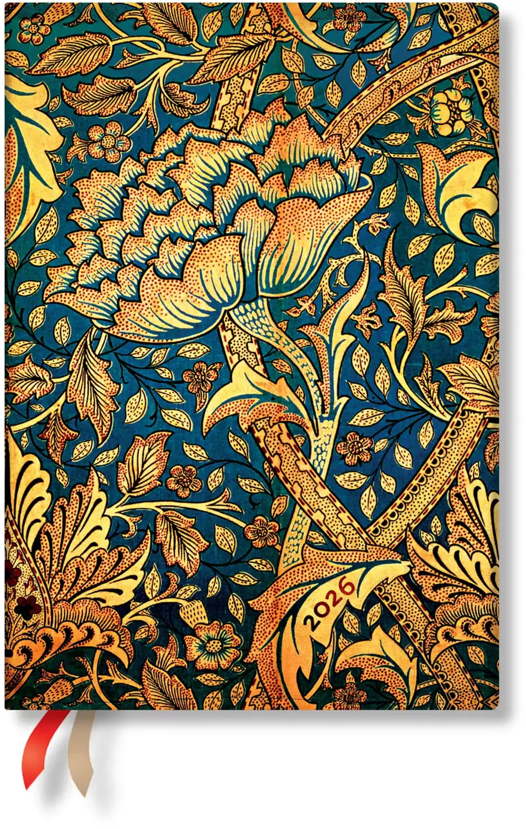 PAPERBLANKS Agenda Danse du Vent 2026 FF1081-5 1W/2S HOR Midi SC FR 13x18cm Idealshop