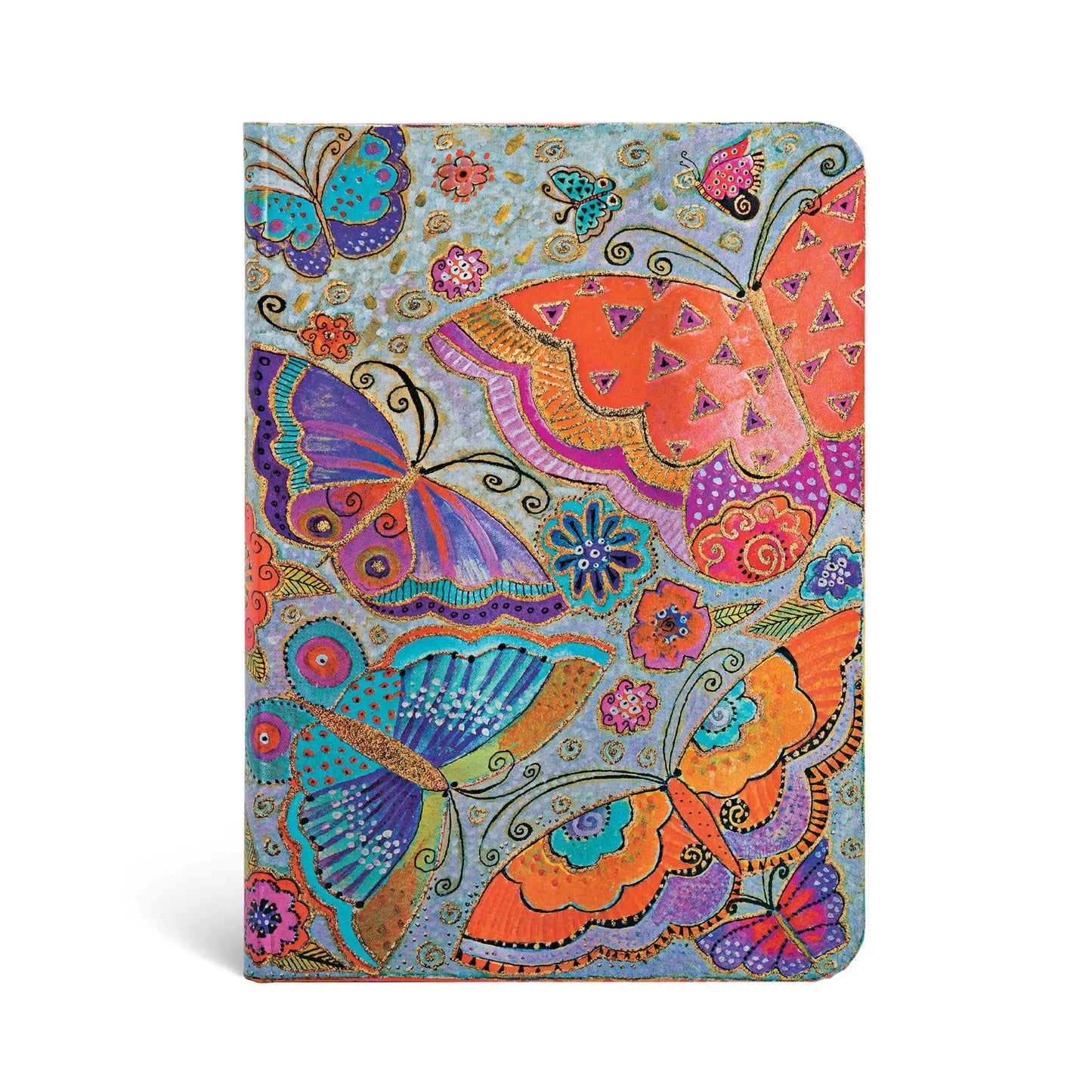 PAPERBLANKS Notizbuch Midi PB2237-4 Schmetterlinge, liniert Idealshop