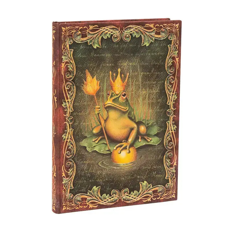 PAPERBLANKS Notizbuch Midi PB9784-6 Froschkönig liniert 144 S. Idealshop
