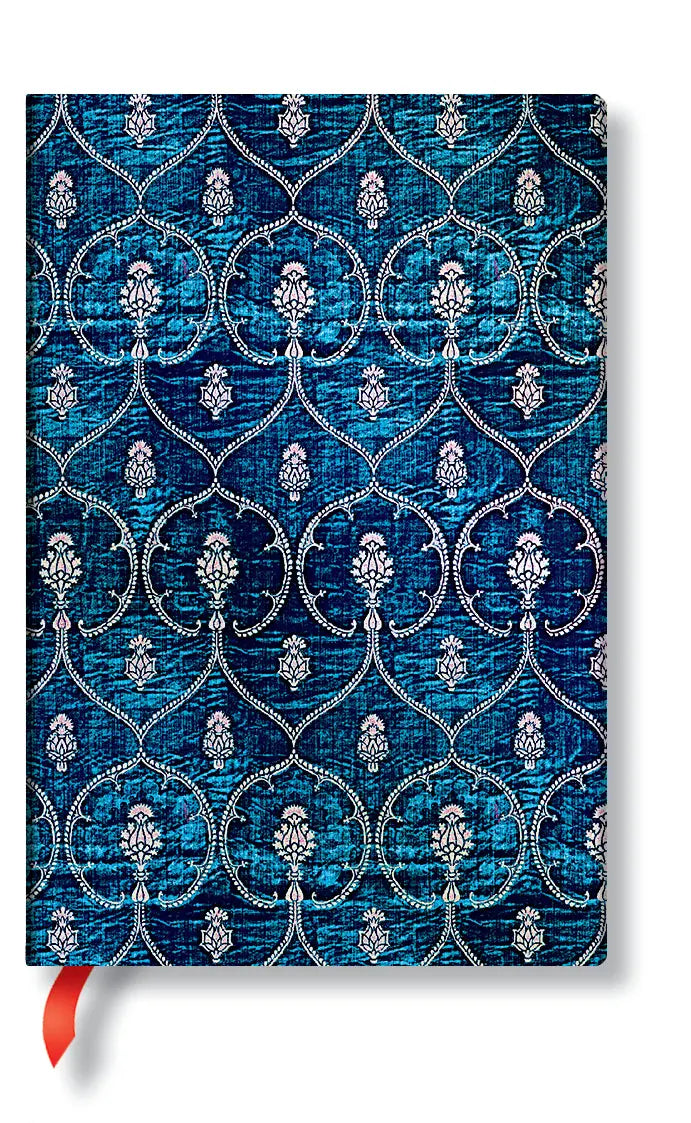 PAPERBLANKS Notizbuch Mini PB6386-5 Samtblau, liniert Idealshop