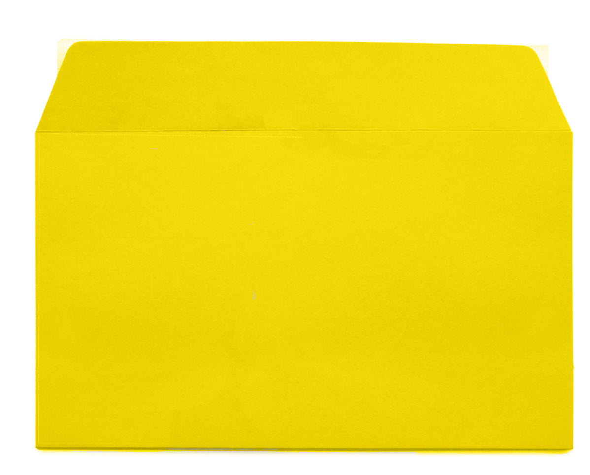 PAPYRUS Couvert Rainbow o/Fenster C5 88048531 intensivgelb, 120g 250 Stück Idealshop