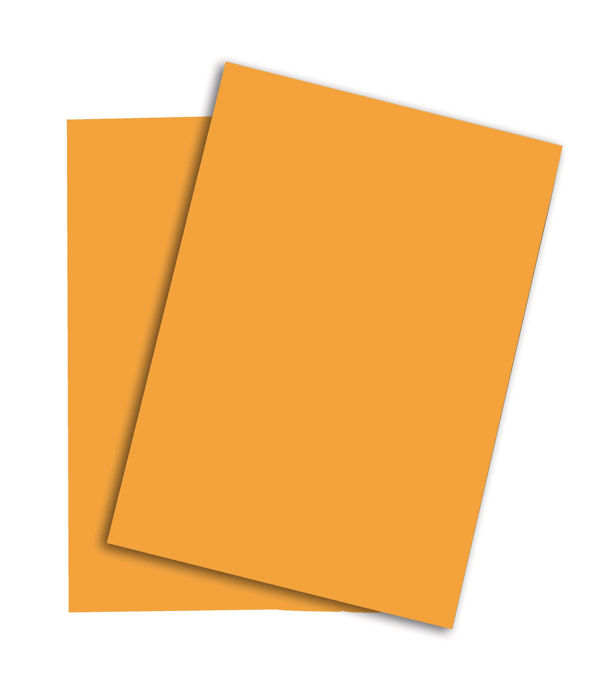 PAPYRUS Rainbow Papier FSC A3 88042418 mittelorange, 160g 250 Blatt Idealshop