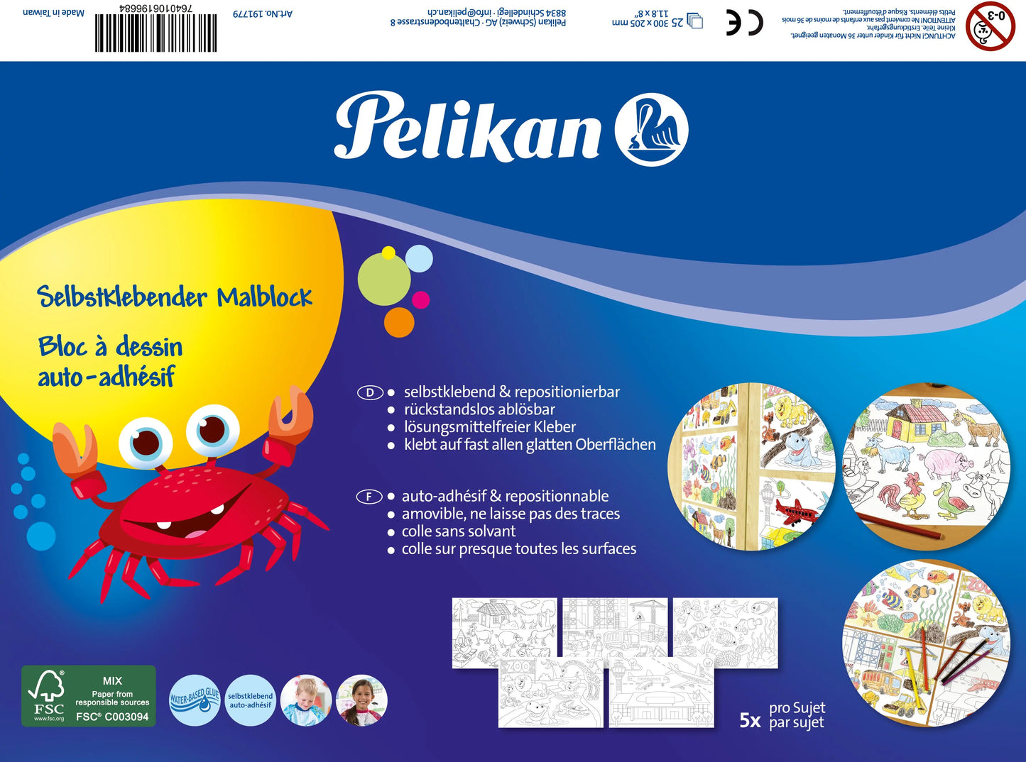 PELIKAN Malblock Unisex Idealshop