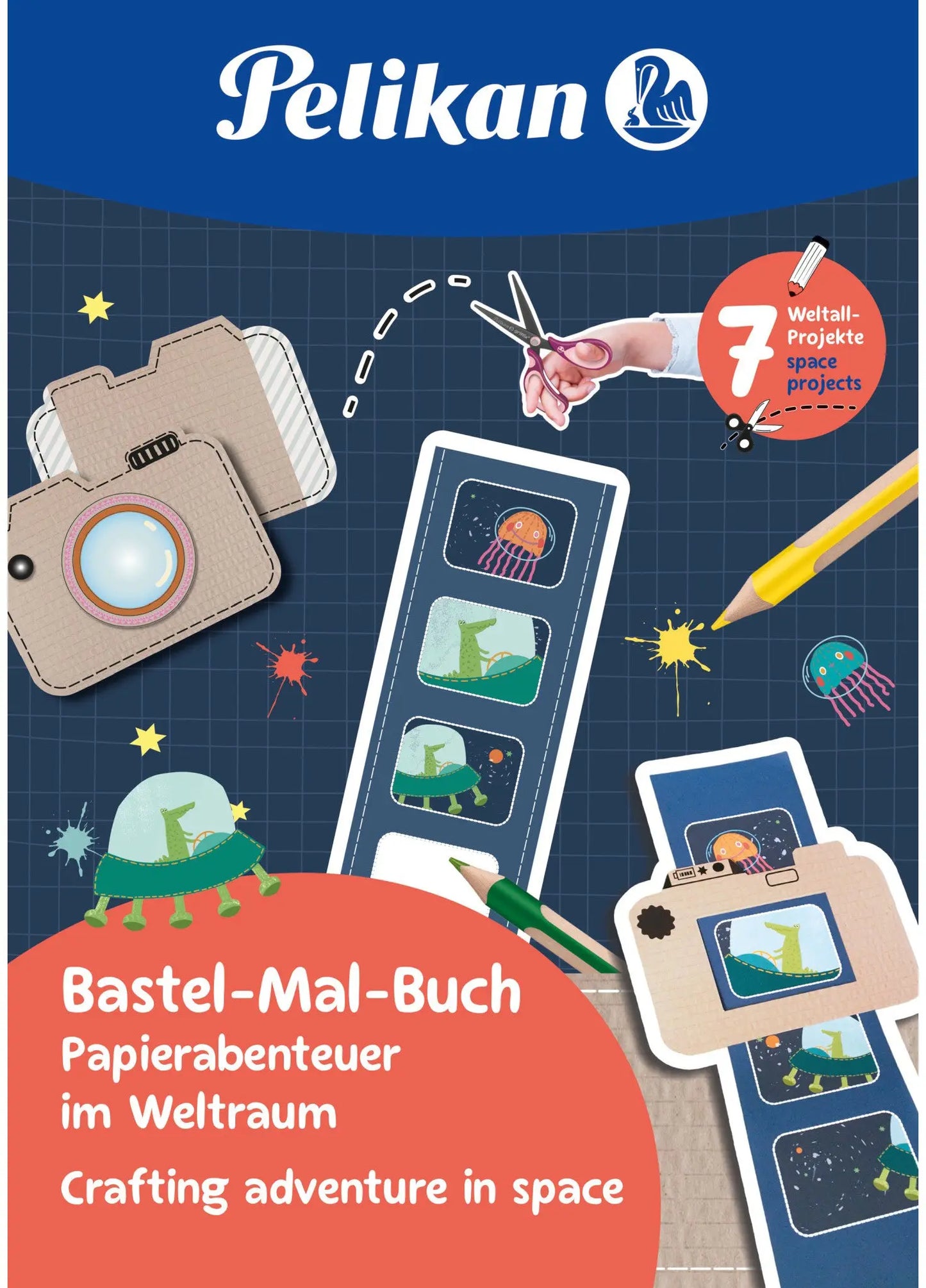 PELIKAN   Verbastelbuch         Weltraum Idealshop